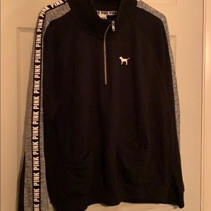 Victoria’s Secret PINK quarter zip sweatshirt